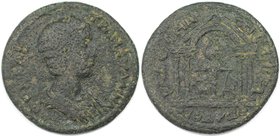 Römische Münzen, MÜNZEN DER RÖMISCHEN KAISERZEIT. RÖMISCHE PROVINZIALPRÄGUNGEN. PHRYGIA. CADI. Tranquillina, 241 - 244 n. Chr. AE Großbronze (12,34g)....