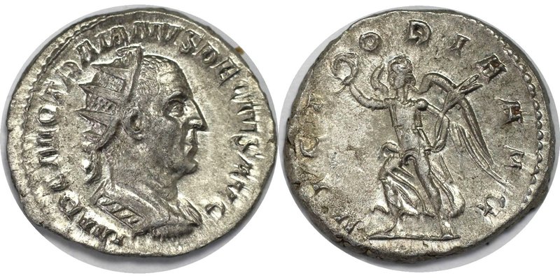 Römische Münzen, MÜNZEN DER RÖMISCHEN KAISERZEIT. ROM. TRAJANUS DECIUS. Antonini...