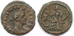Römische Münzen, MÜNZEN DER RÖMISCHEN KAISERZEIT. Ägypten als römische Provinz. Alexandria. Probus (276-282). Tetradrachme Jahr 6 (=280/281). 7.43 g. ...