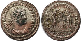Römische Münzen, MÜNZEN DER RÖMISCHEN KAISERZEIT. Diocletianus 284 - 305 n. Chr., Antoninianus 292 n. Chr, Heraclea. Vs: IMP C C VAL DIOCLETIANVS P F ...