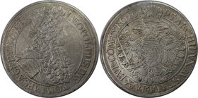 RDR – Habsburg – Österreich, RÖMISCH-DEUTSCHES REICH. Leopold I. (1657-1705). Taler 1695, Silber. KM 1275.4. Sehr Schön-Vorzüglich