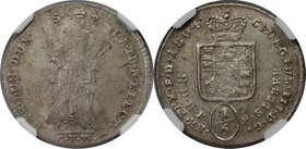 Altdeutsche Münzen und Medaillen, BRAUNSCHWEIG-LÜNEBURG-CALENBERG-HANNOVER. Georg III. (1760-1820). 1/6 Taler 1804 GFM, Silber. KM 419. NGC MS-62