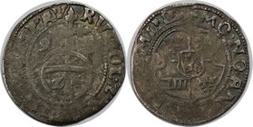 Altdeutsche Münzen und Medaillen, Minden-Bistum. Anton von Schauenburg (1587-1599). 1/24 Taler 1595, Silber. Schön. Selten