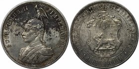 Deutsche Münzen und Medaillen ab 1871. DEUTSCHE KOLONIEN. Deutsche Ostafrika. Wilhelm II. (1888-1918). 1 Rupie 1893. Silber. 11,60 g. 30,5 mm. Jaeger ...