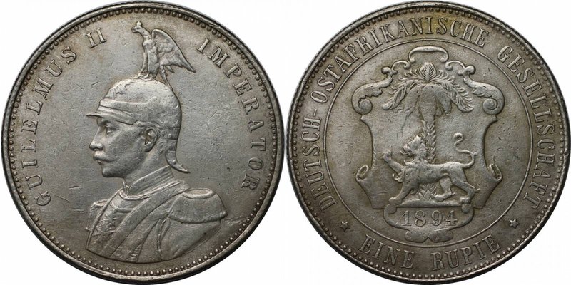 Deutsche Münzen und Medaillen ab 1894. DEUTSCHE KOLONIEN. Deutsche Ostafrika. Wi...