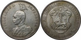 Deutsche Münzen und Medaillen ab 1894. DEUTSCHE KOLONIEN. Deutsche Ostafrika. Wilhelm II. (1888-1918). 1 Rupie 1894. Silber. 11,57 g. 30,5 mm. Jaeger ...