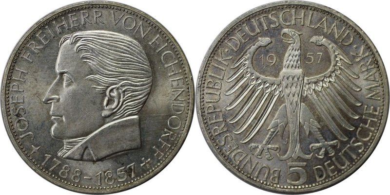Deutsche Münzen und Medaillen ab 1945, BUNDESREPUBLIK DEUTSCHLAND. 100. Todestag...