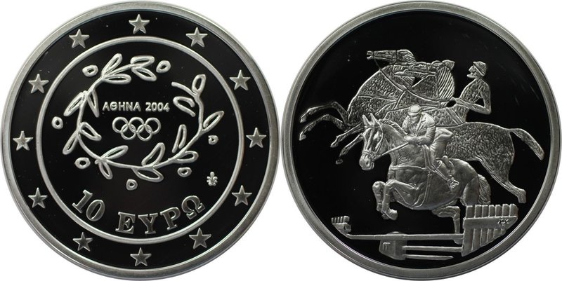 Europäische Münzen und Medaillen, Griechenland / Greece. XXVIII. Olympische Somm...