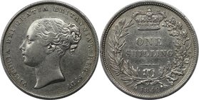 Europäische Münzen und Medaillen, Großbritannien / Vereinigtes Königreich / UK / United Kingdom. Victoria (1837-1901). Schilling 1849, Silber. KM 734....