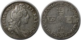 Europäische Münzen und Medaillen, Großbritannien / Vereinigtes Königreich / UK / United Kingdom. William III. (1694-1702). Sixpence (6 Pence) 1696, Si...