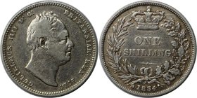 Europäische Münzen und Medaillen, Großbritannien / Vereinigtes Königreich / UK / United Kingdom. William IV. (1830-1837). Schilling 1834, Silber. KM 7...