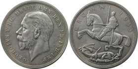 Europäische Münzen und Medaillen, Großbritannien / Vereinigtes Königreich / UK / United Kingdom. 25jähriges Regierungsjubiläum - George V. (1910-1936)...