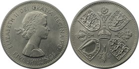 Europäische Münzen und Medaillen, Großbritannien / Vereinigtes Königreich / UK / United Kingdom. Britische Ausstellung in New York. 5 Shillings (Crown...