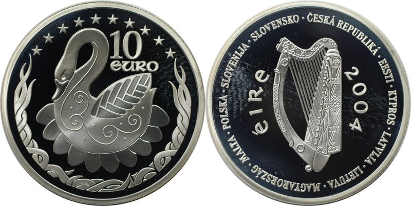 Europäische Münzen und Medaillen, Irland / Ireland. EU-Präsidentschaft und Erwei...