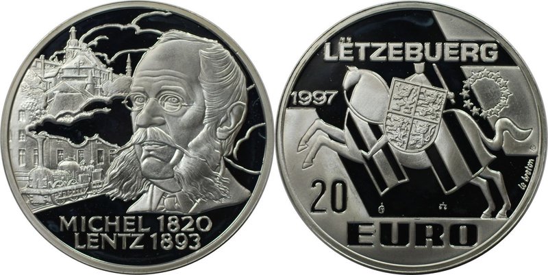 Europäische Münzen und Medaillen, Luxemburg / Luxembourg. Michel Lentz (1820-189...
