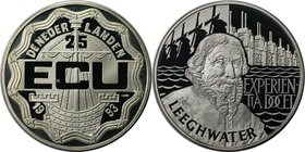 Europäische Münzen und Medaillen, Niederlande / Netherlands. Leechwater, Architekt und Ingenieur. 25 Ecu 1993, Silber. Polierte Platte