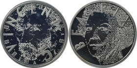 Europäische Münzen und Medaillen, Niederlande / Netherlands. 150. Geburtstag Vincent van Gogh. 5 Euro 2003, Silber. KM 245. Polierte Platte