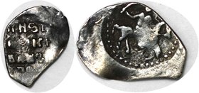 Russische Münzen und Medaillen, Russland bis 1699. Ivan IV. 1 Denga ND, Silber. Sehr schön+