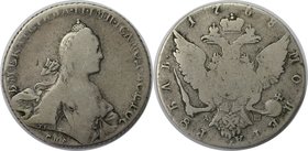 Russische Münzen und Medaillen, Katharina II. (1762-1796), 1 Rubel 1768 SPB-TI-ASH, Silber. Bitkin 204. Schön