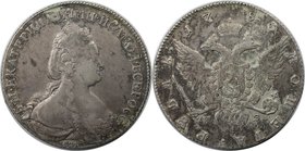 Russische Münzen und Medaillen, Katharina II. (1762-1796). Rubel 1783 SPB-TI-IZ, Silber. Bitkin 235. Sehr schön-vorzüglich