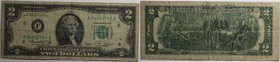 Banknoten, USA / Vereinigte Staaten von Amerika, Federal Reserve Bank Notes. 2 Dollars 1976. III