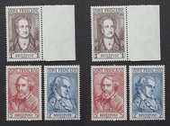 Briefmarken / Postmarken, Deutschland / Germany. Französische Zone. Briefpost. 1, 2, 5 Fr 1946. Mi.Nr.: 11-13 **