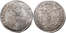 Ungarn Siebenbürgen
Georg von Rakoczi 1648 - 1660 Taler 1658 NB Nagybanya. 27,78g. Resch 133 stgl