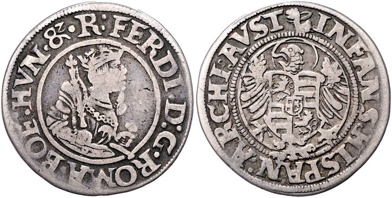 Münzen Römisch Deutsches Reich - Habsburgische Erb- und Kronlande Ferdinand I. 1...