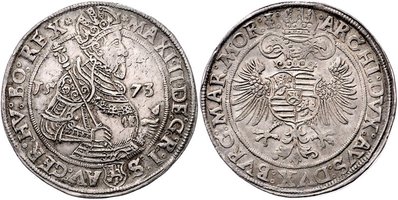 Münzen Römisch Deutsches Reich - Habsburgische Erb- und Kronlande Maximilian II....