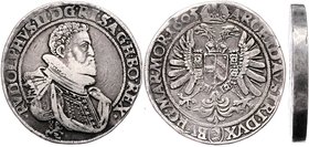 Münzen Römisch Deutsches Reich - Habsburgische Erb- und Kronlande Rudolph II. 1576 - 1612
 2 Taler 1605 Kuttenberg. 58,06g. MzA. Seite 91 (Mm. D. End...
