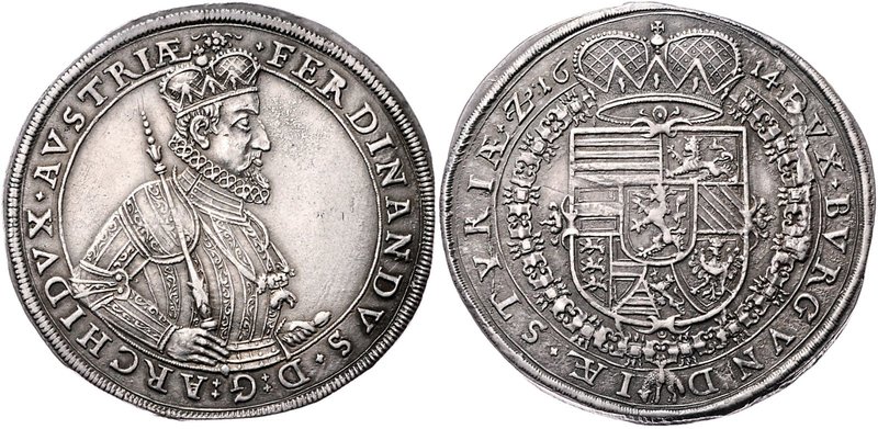 Münzen Römisch Deutsches Reich - Habsburgische Erb- und Kronlande Ferdinand II. ...