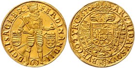 Münzen Römisch Deutsches Reich - Habsburgische Erb- und Kronlande Ferdinand II. 1619 - 1637
 2 Dukaten 1630 Wien. 6,88g. Her. 122 vz