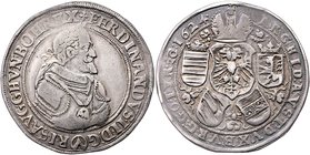 Münzen Römisch Deutsches Reich - Habsburgische Erb- und Kronlande Ferdinand II. 1619 - 1637
 Taler 1624 Typ: 5 Wappen, Mm. Matthias Fellner - Typ d. ...