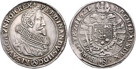 Münzen Römisch Deutsches Reich - Habsburgische Erb- und Kronlande Ferdinand II. 1619 - 1637
 1/2 Taler 16Z3 Wien. 14,28g. Her. 686a (dieses Exemplar)...