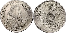 Münzen Römisch Deutsches Reich - Habsburgische Erb- und Kronlande Ferdinand II. 1619 - 1637
 Kippertaler zu 150 Kreuzer 1622 Wien. 15,32g. Her. 635 s...