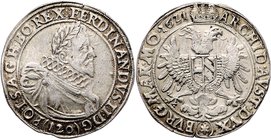 Münzen Römisch Deutsches Reich - Habsburgische Erb- und Kronlande Ferdinand II. 1619 - 1637
 Kippertaler zu 120 Kreuzer 1621 laut Sammleraufzeichnung...