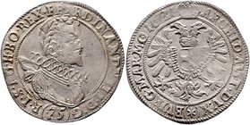 Münzen Römisch Deutsches Reich - Habsburgische Erb- und Kronlande Ferdinand II. 1619 - 1637
 1/2 Kippertaler zu 75 Kreuzer 1621 Mm. Sebastian Hölzl. ...