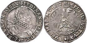 Münzen Römisch Deutsches Reich - Habsburgische Erb- und Kronlande Ferdinand II. 1619 - 1637
 1/2 Kippertaler zu 75 Kreuzer 1622 Mm. Sebastian Hölzl. ...