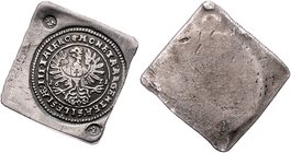 Münzen Römisch Deutsches Reich - Habsburgische Erb- und Kronlande Evangelische Stände 1619 - 1621
 3 Talerklippe 16Z1 Mm. Matthäus Jachtmann. Glogau....