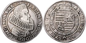Münzen Römisch Deutsches Reich - Habsburgische Erb- und Kronlande Ferdinand III. als König von Ungarn und Böhmen 1627 - 1637
 Taler 1629 Mm. Peter He...