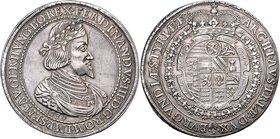 Münzen Römisch Deutsches Reich - Habsburgische Erb- und Kronlande Ferdinand III. 1637 - 1657
 3 Taler 1639 Graz. kleiner Kratzer im Avers, 87,84g. He...