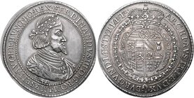 Münzen Römisch Deutsches Reich - Habsburgische Erb- und Kronlande Ferdinand III. 1637 - 1657
 2 Taler 1641 aus 1639 Graz. 57,14g. Her. 341 ss/vz