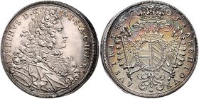 Münzen Römisch Deutsches Reich - Habsburgische Erb- und Kronlande Joseph I. 1705 - 1711
 Taler 1705 München. 28,74g. Her. 158 stgl