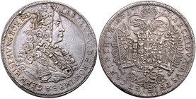 Münzen Römisch Deutsches Reich - Habsburgische Erb- und Kronlande Carl VI. 1712 - 1740
 2 Taler 1713 St. Veit. 57,74g. Her. 280 vz
