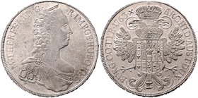 Münzen Römisch Deutsches Reich - Habsburgische Erb- und Kronlande Maria Theresia 1740 - 1780
 Taler 1763 Wien. 27,92g. Her. 412, Eyp. 74 vz/stgl