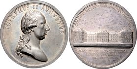 Münzen Römisch Deutsches Reich - Habsburgische Erb- und Kronlande Joseph II. als Alleinregent 1780 - 1790
 Ag Medaille 1785 ex Slg. Albrecht Marquis ...