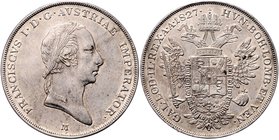 Franz I. 1806 - 1835
 Scudo 1827 M Mailand. 25,98g. Fr. 618 vz/stgl