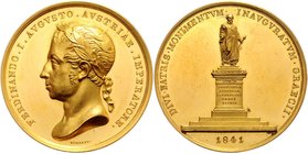 Ferdinand I. 1835 - 1848
 Goldmedaille im Gewicht zu 23 Dukaten 1841 Das vorliegende Stück stammt aus ehemals österr. Adelsbesitz vor 1900, von A. Sc...