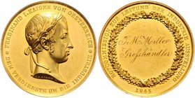 Ferdinand I. 1835 - 1848
 Goldmedaille im Gewicht von 15 Dukaten 1845 Die Familie Miller stammt ursprünglich aus der Schweizund lässt sich in verschi...
