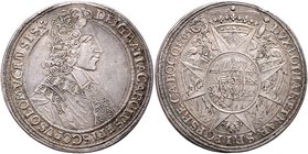 Olmütz - Bistum Carl III. von Lothringen 1695 - 1711
 Taler 1704 Kremsier. 28,28g. S./V. 574 ss+